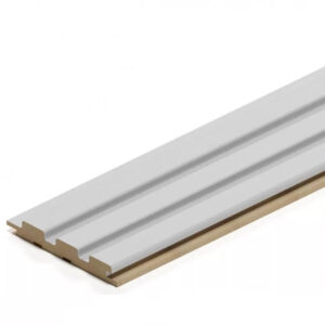 Doga 3D Legno White in MDF 2750X119X12mm