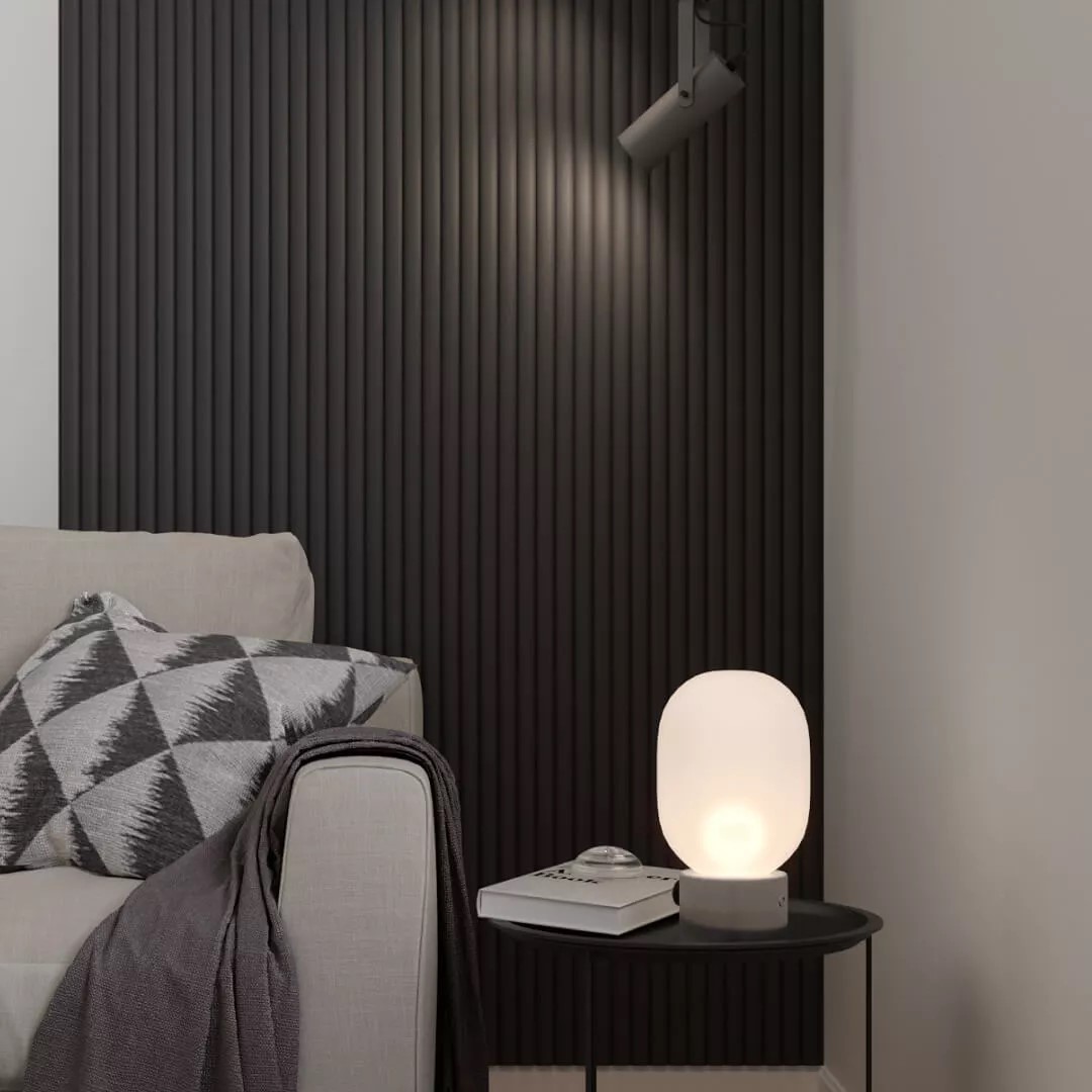 3D LEGNO ONDA BLACK