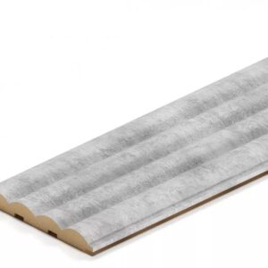 Doga 3D Legno Onda Color Chicago in MDF 2750X119X16mm