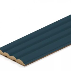 Doga 3D Legno Onda Color Ocean in MDF 2750X119X16mm