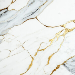 Pannello Effetto Marmo di Carrara Oro in PVC