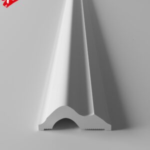 Cornice in PVC autoestinguente bianca mis.1X2,1X200CM