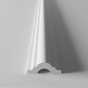 Cornice in PVC autoestinguente bianca mis.1,3X2,4X200CM