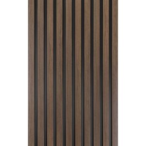 Lamelli Mod. Medio Lastra Noce Scuro in Polimeri 270X12X1,2 CM