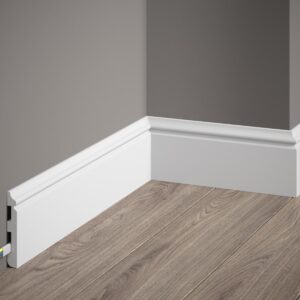 Battiscopa MD018 Polyforce White 1,3x8x200CM