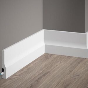 Battiscopa QS009 Polyforce White 1,6x10x200CM